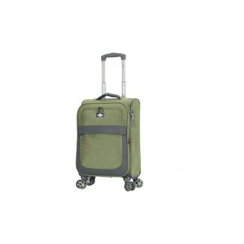 Troler Extensibil  Poliester - 4 roti duble - SW33503 - Kaki - 55 cm