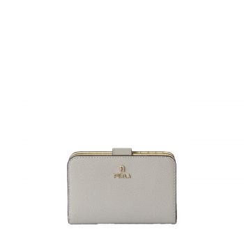 Camelia m compact wallet stone gray + cremino int.