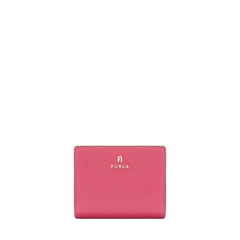Camelia s compact wallet l zip velvet pink + corolla int.