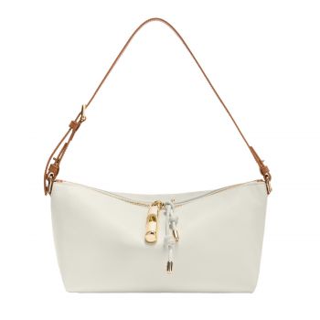 Debby mini shoulder bag panna + brandy