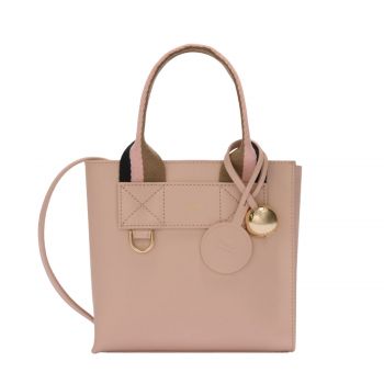 Divide it mini tote bag toni anemone pink