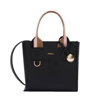 Divide it mini tote bag toni nero