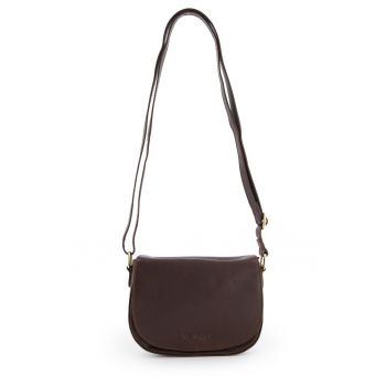 Geanta crossbody din piele cu bareta ajustabila