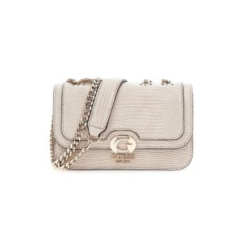 Geanta crossbody din piele ecologica Orlina - Maro taupe