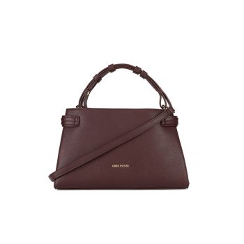 Geanta dama  bordo - material sintetic