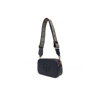 Geanta dama  Mini Miller Crossbody - piele naturala - culoare navy