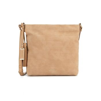 Geanta dama -  plastic - bej - One Size INTL