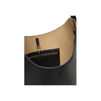Geanta dama  Romy Hobo - piele naturala - neagra - 170964