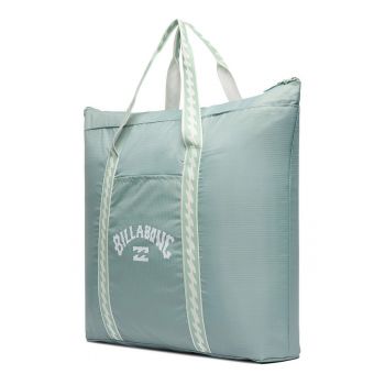 Geanta dama  textil verde