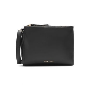 Geanta de mana pentru femei -  material sintetic - negru - One Size