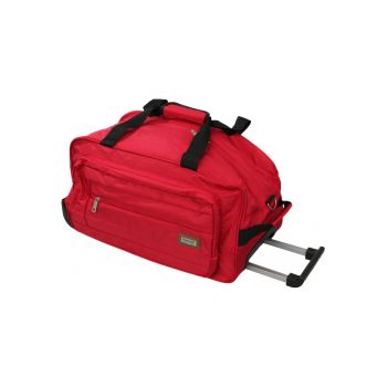 Geanta de voiaj tip troler  Atena - 55x30x30cm - Rosu