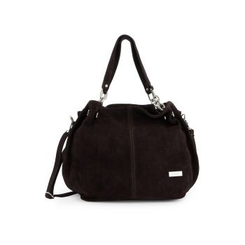Geanta shopper din piele intoarsa