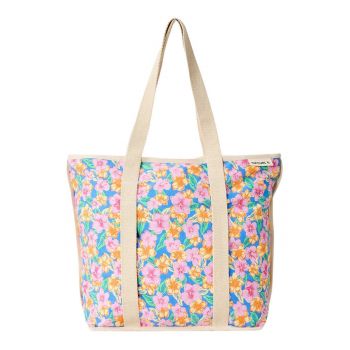 Geanta tote cu imprimeu floral