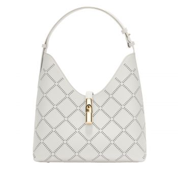 Goccia m hobo shoulder bag marshmallow