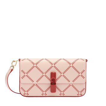 Iride s crossbody ares dusty pink + m1 red int
