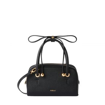 Poppy dome mini bag nero