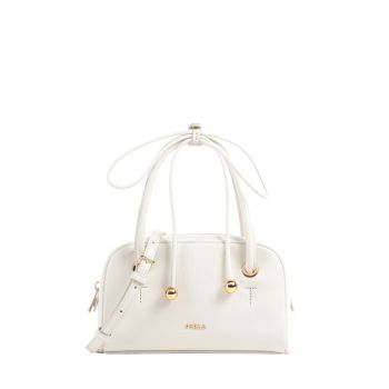 Poppy dome mini bag panna