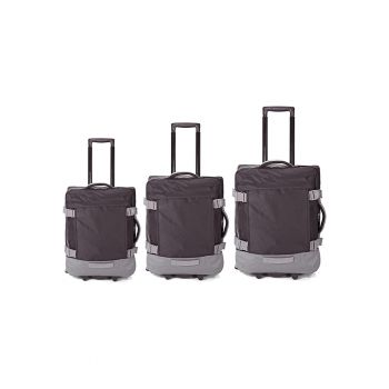 Set Trolere  3 Piese - 2 Roti - 5850 - Negru