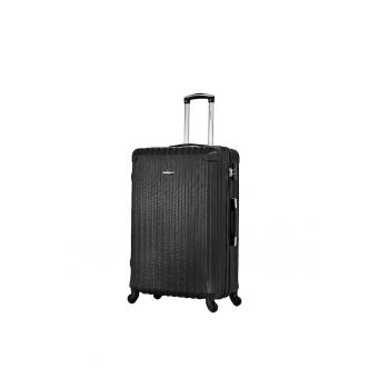 Troler mare  SW44204 - ABS - 4 roti - cifru - 76 cm - negru