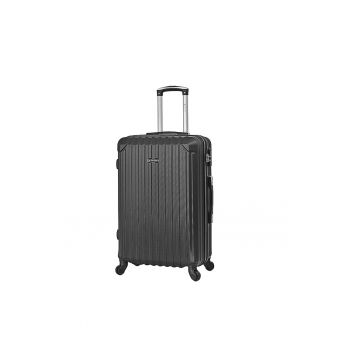 Troler mediu  SW44204 - ABS - 4 roti - cifru - 66 cm - negru