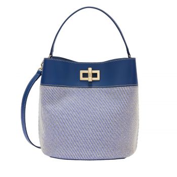 Amelia m bucket bag toni indigo