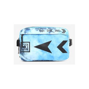 Borseta de piept cu model tie-dye