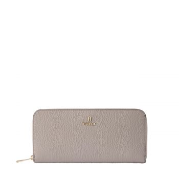 Camelia l slim zip around wallet cachemire gray