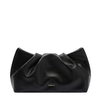 Delia mini clutch nero