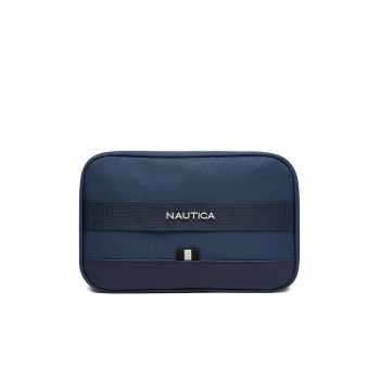 Geanta cosmetica barbati  albastru 25x15x10cm