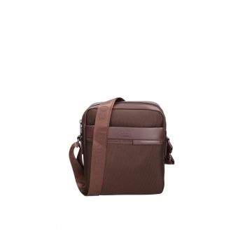 Geanta crossbody cu bareta ajustabila - Maro