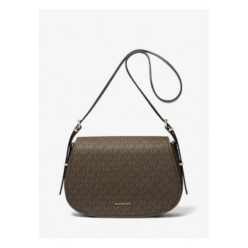 Geanta crossbody cu model logo