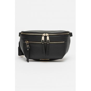 Geanta crossbody de piele ecologica Clarke - Negru
