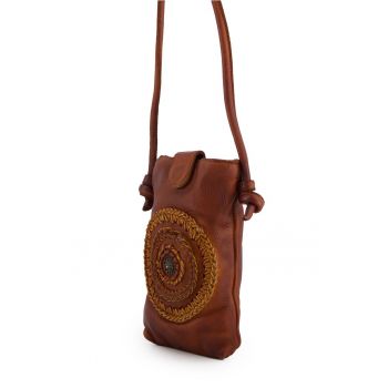 Geanta crossbody din piele