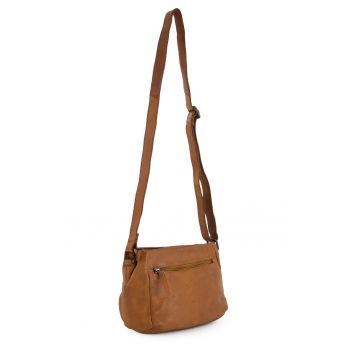 Geanta crossbody din piele cu bretele ajustabile