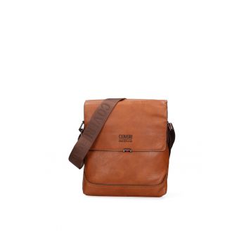 Geanta crossbody din piele ecologica Altorio - Maro scortisoara