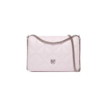 Geanta crossbody din piele ecologica cu model matlasat