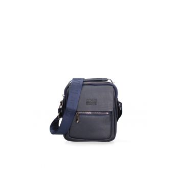Geanta crossbody din piele ecologica Erevan - Albastru