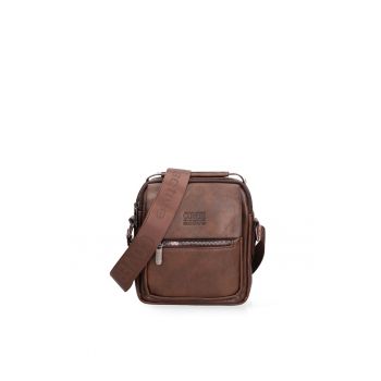 Geanta crossbody din piele ecologica Erevan - Maro