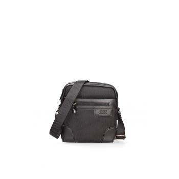 Geanta crossbody dreptunghiulara - Negru