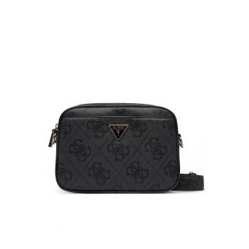 Geanta dama -  ecologica - gri - One Size INTL - set cu sac de praf