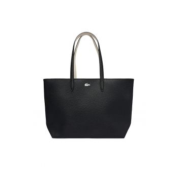Geanta dama -  gri - piele naturala - One Size INTL