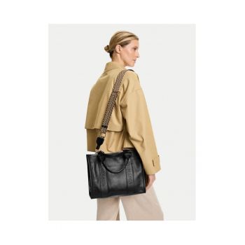 Geanta dama  model Black 000 Wha-354C2 - piele naturala - culoare neagra.
