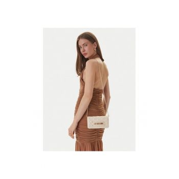 Geanta dama -  piele ecologica - bej - One Size INTL