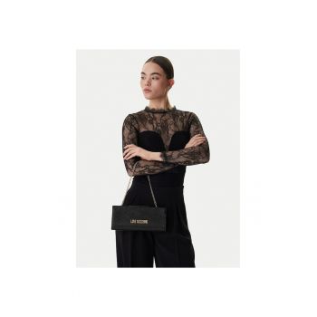 Geanta dama -  piele ecologica - neagra - One Size INTL