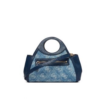 Geanta dama -  tkanina - albastru - One Size INTL