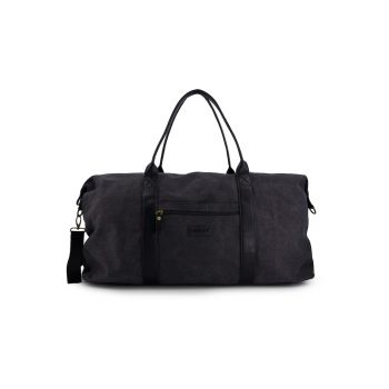 Geanta de calatorie neagra Duffle 66x36x26cm