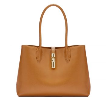Goccia m shoulder bag caramel