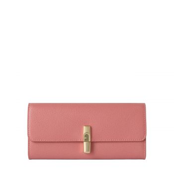 Iride xl continental wallet rosewood + ballerina i int.