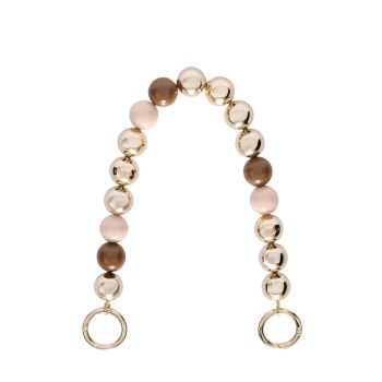 Myfurla bag handle color gold + toffee + dusty pink