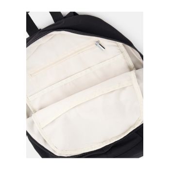 Rucsac din material textil cu buzunar frontal cu fermoar
